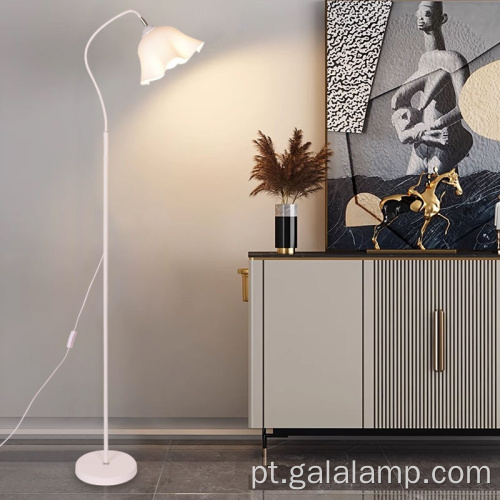 Candeeiro de pé moderno nórdico